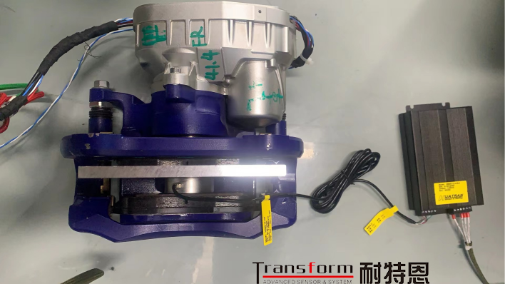 環形力傳感器的汽車制動卡鉗夾緊力測試